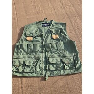 Vintage Kassnar Fly Fishing Vest XL Hunting Fishing Wading